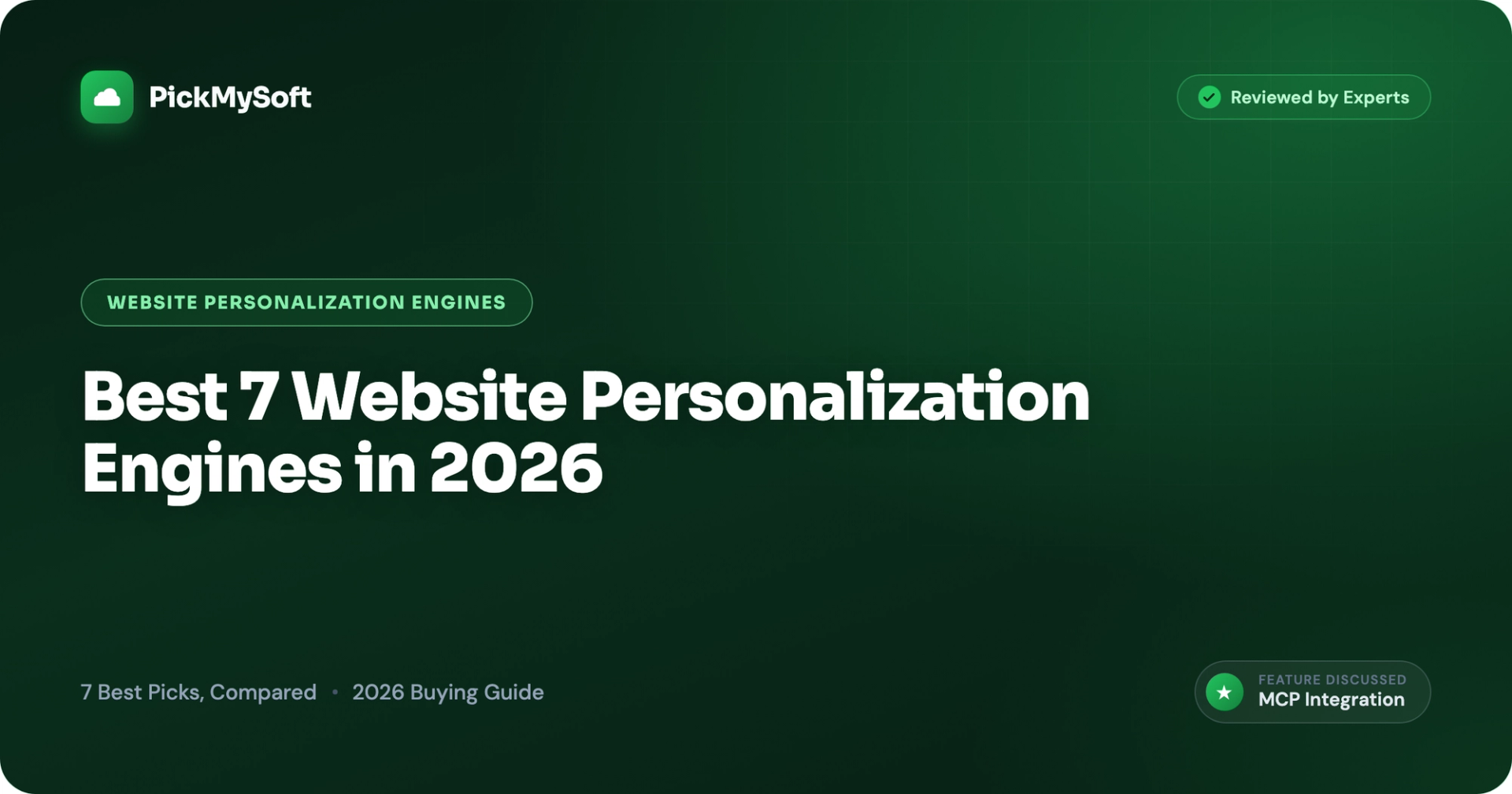 Best 7 Website Personalization Engines in 2026