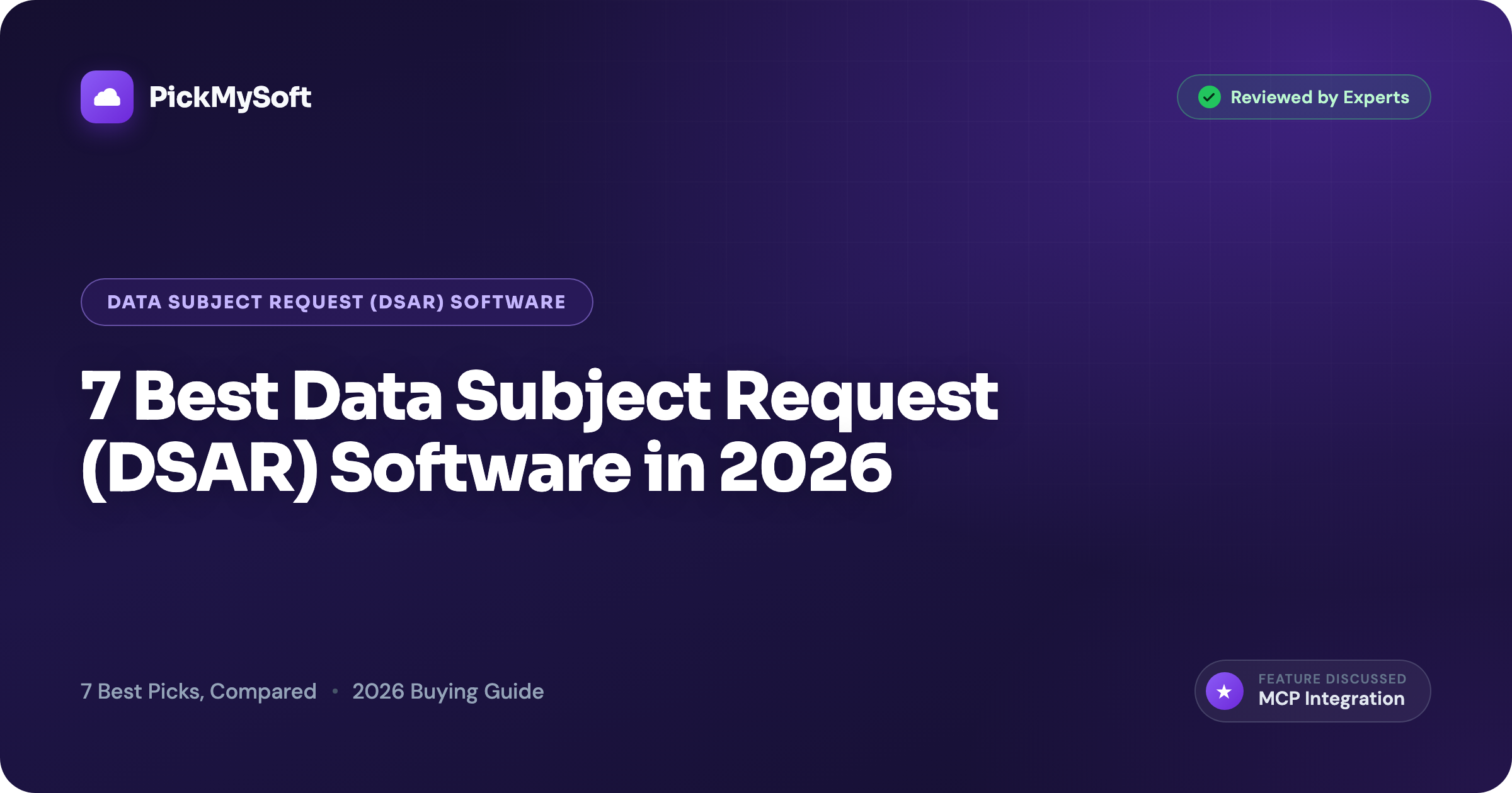 7 Best Data Subject Request (DSAR) Software in 2026