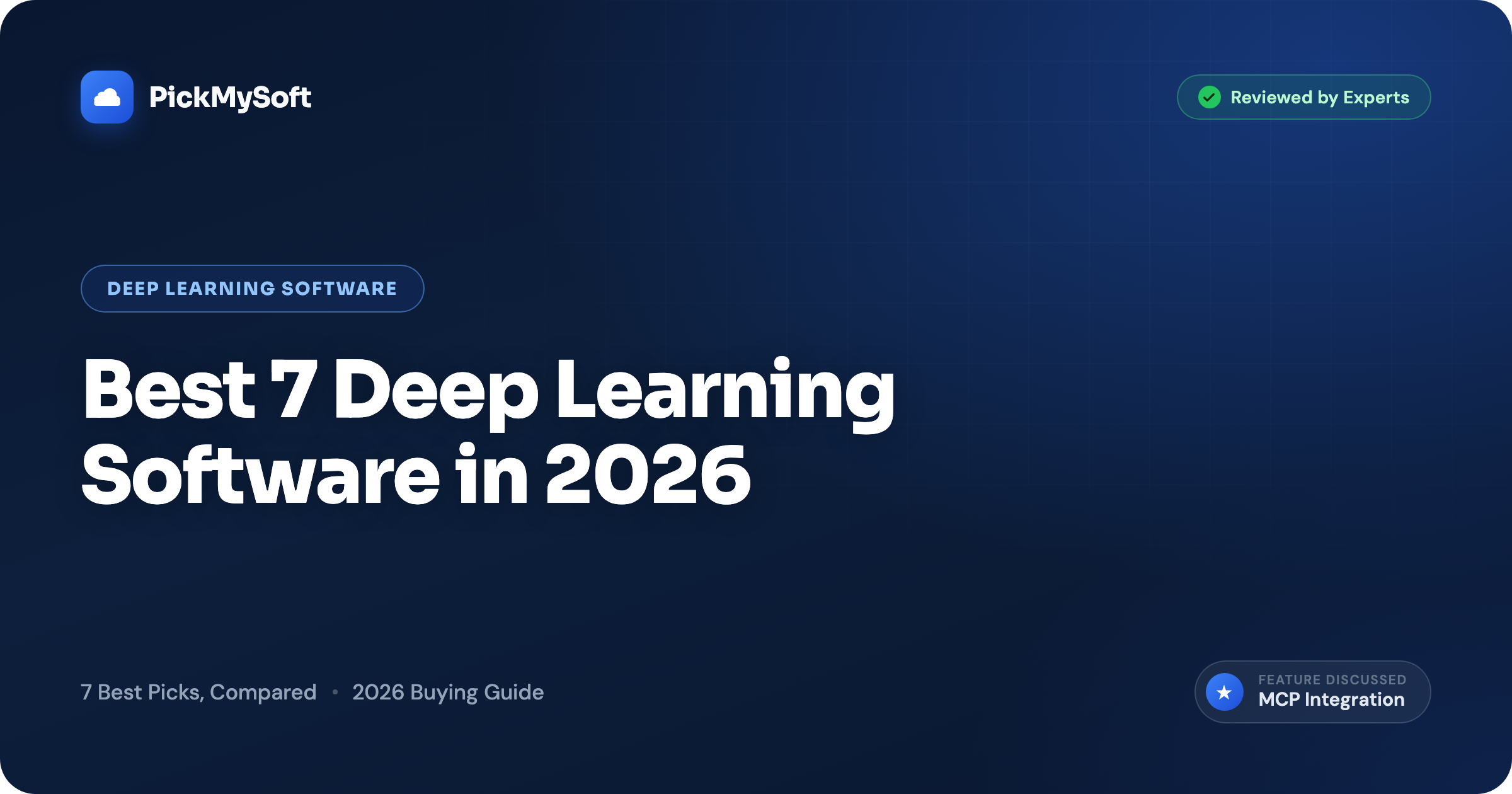 Best 7 Deep Learning Software in 2026