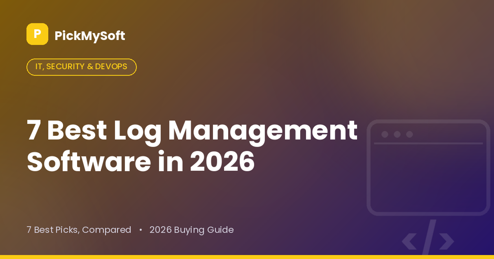 Best Log Management Software