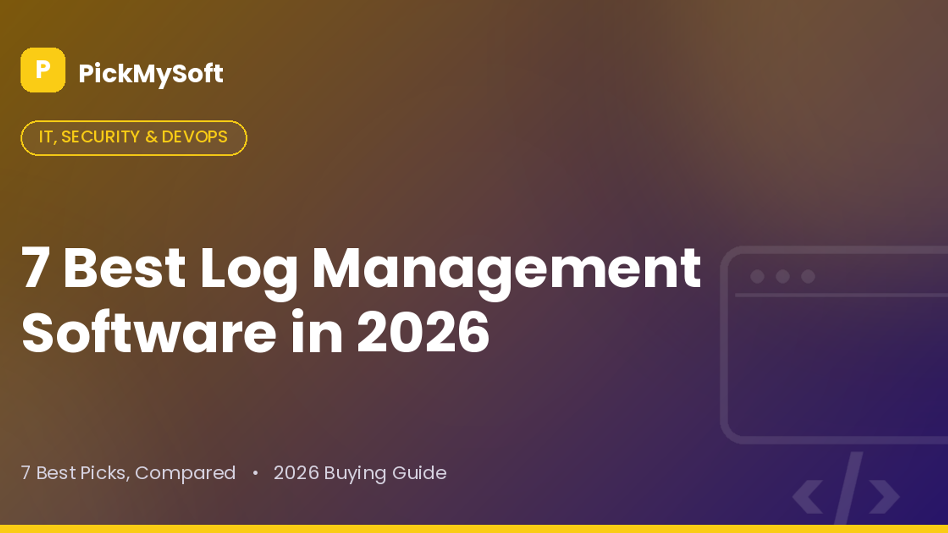Best Log Management Software