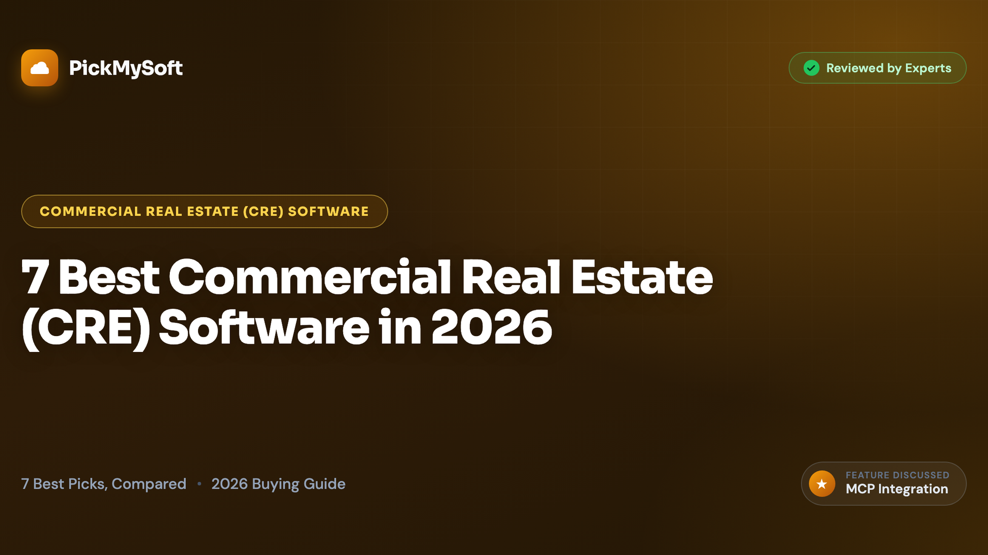 7 Best Commercial Real Estate (CRE) Software in 2026