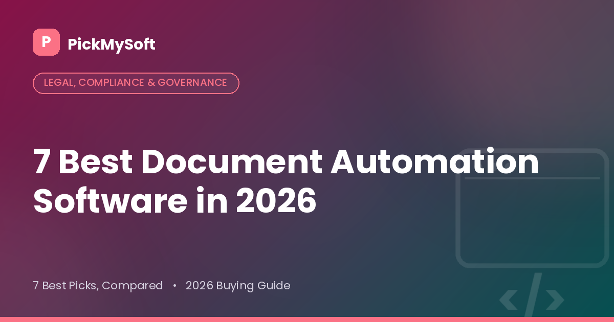 7 Best Document Automation Software 