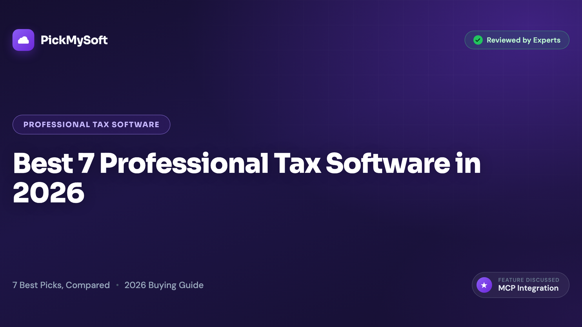 Best 7 Professional Tax Software in 2026