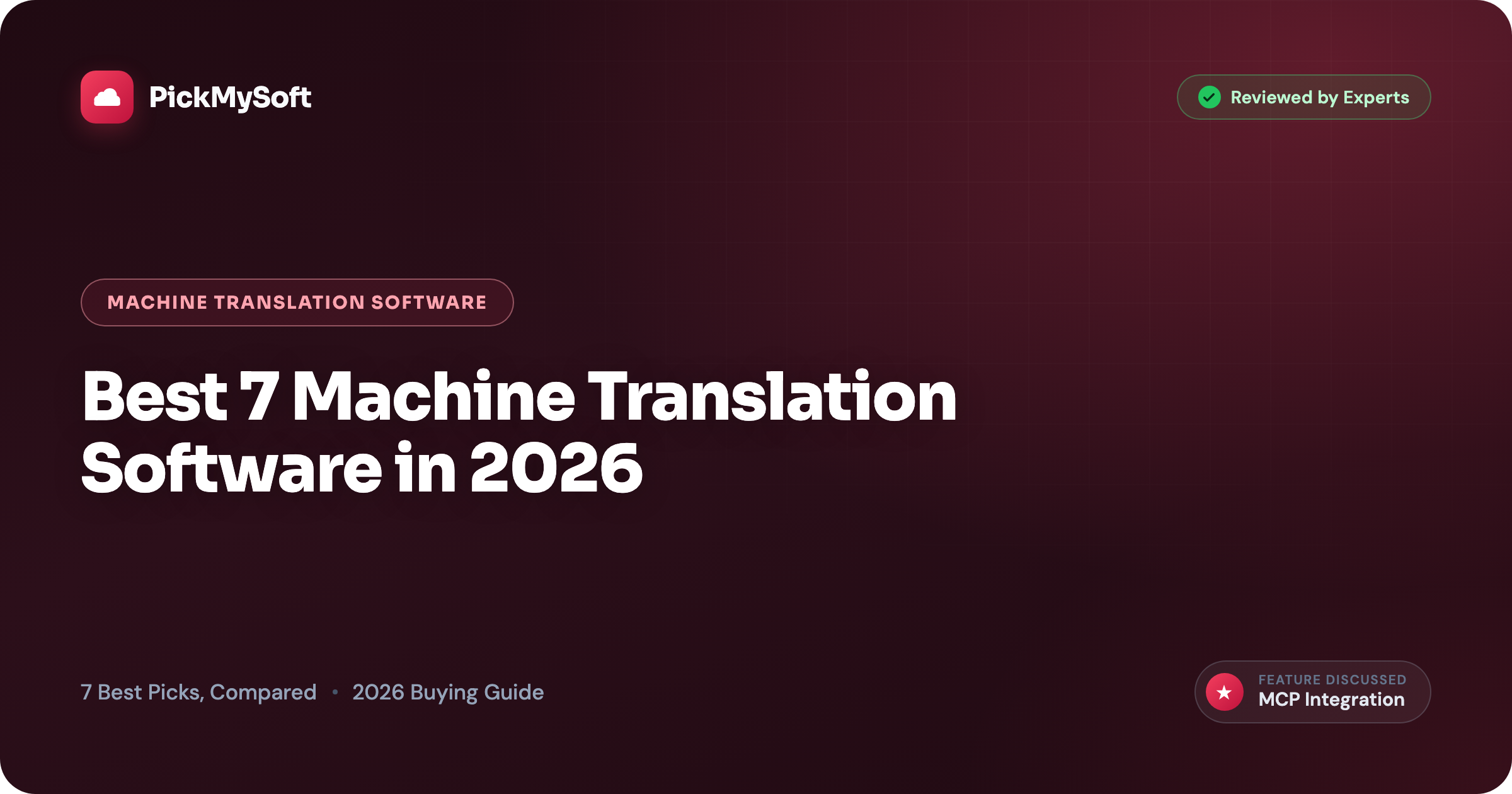 Best 7 Machine Translation Software in 2026