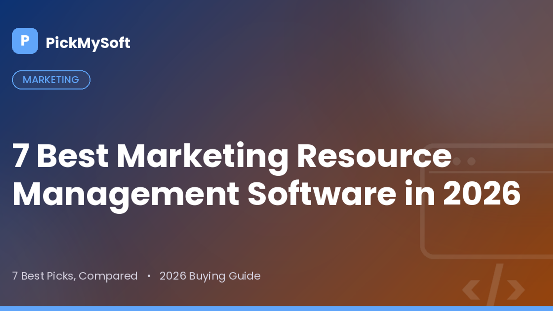 7 Best Marketing Resource Management