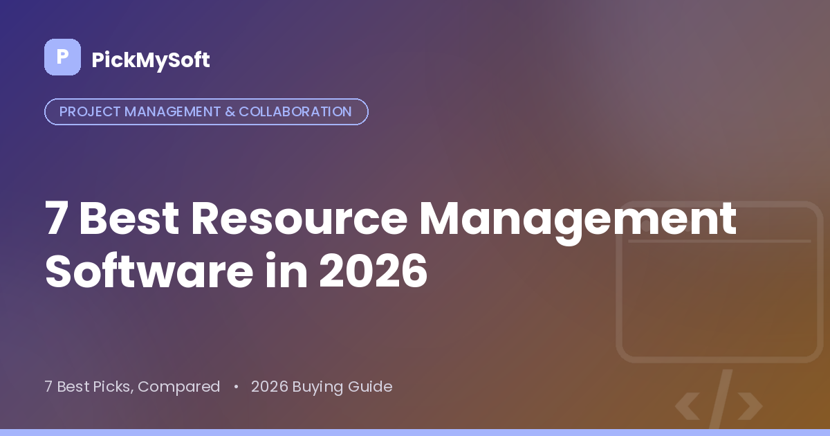 Best Resource Management Software