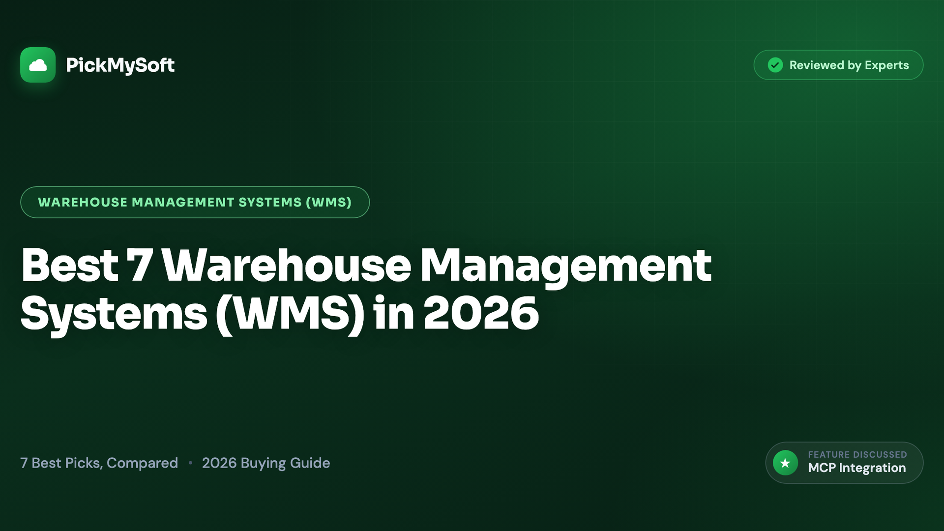 Best 7 Warehouse Management Systems (WMS) in 2026