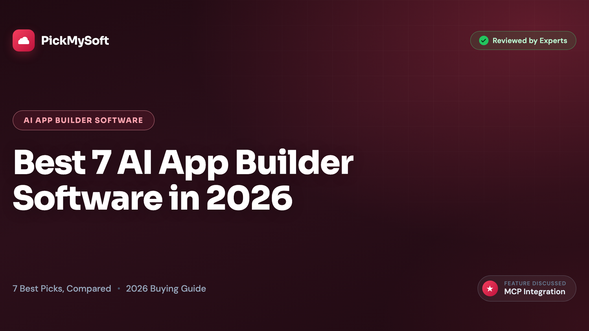 Best 7 AI App Builder Software in 2026