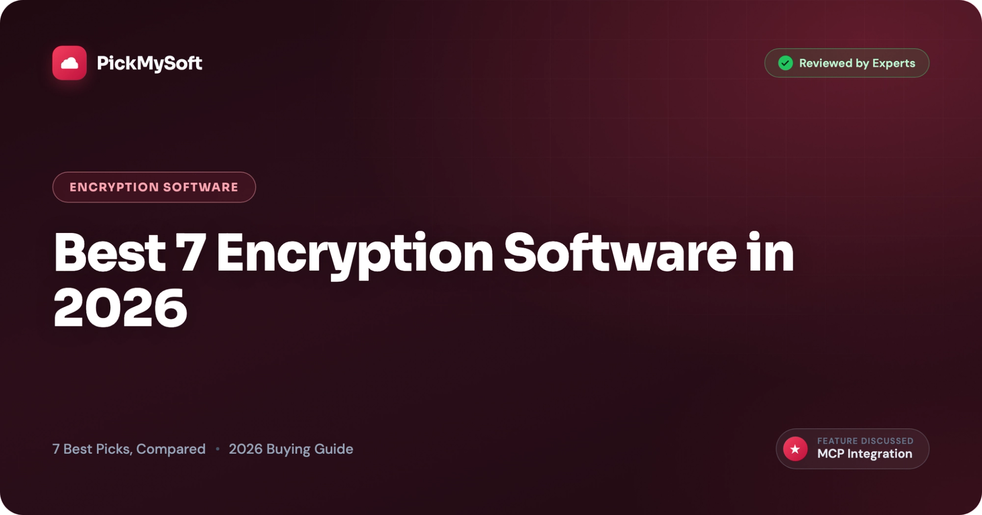 Best 7 Encryption Software in 2026