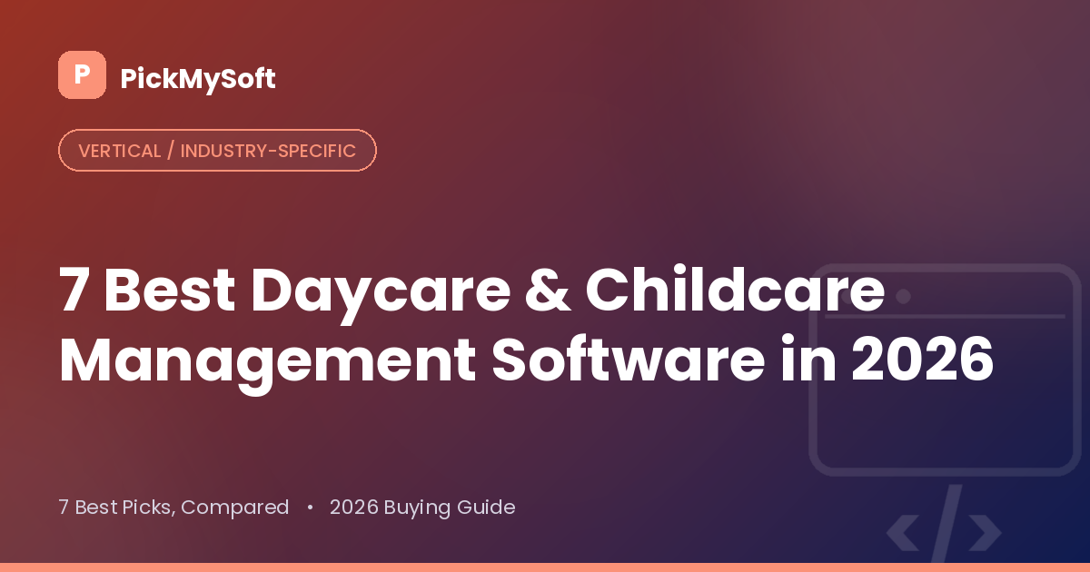 Best Daycare & Childcare Management Software