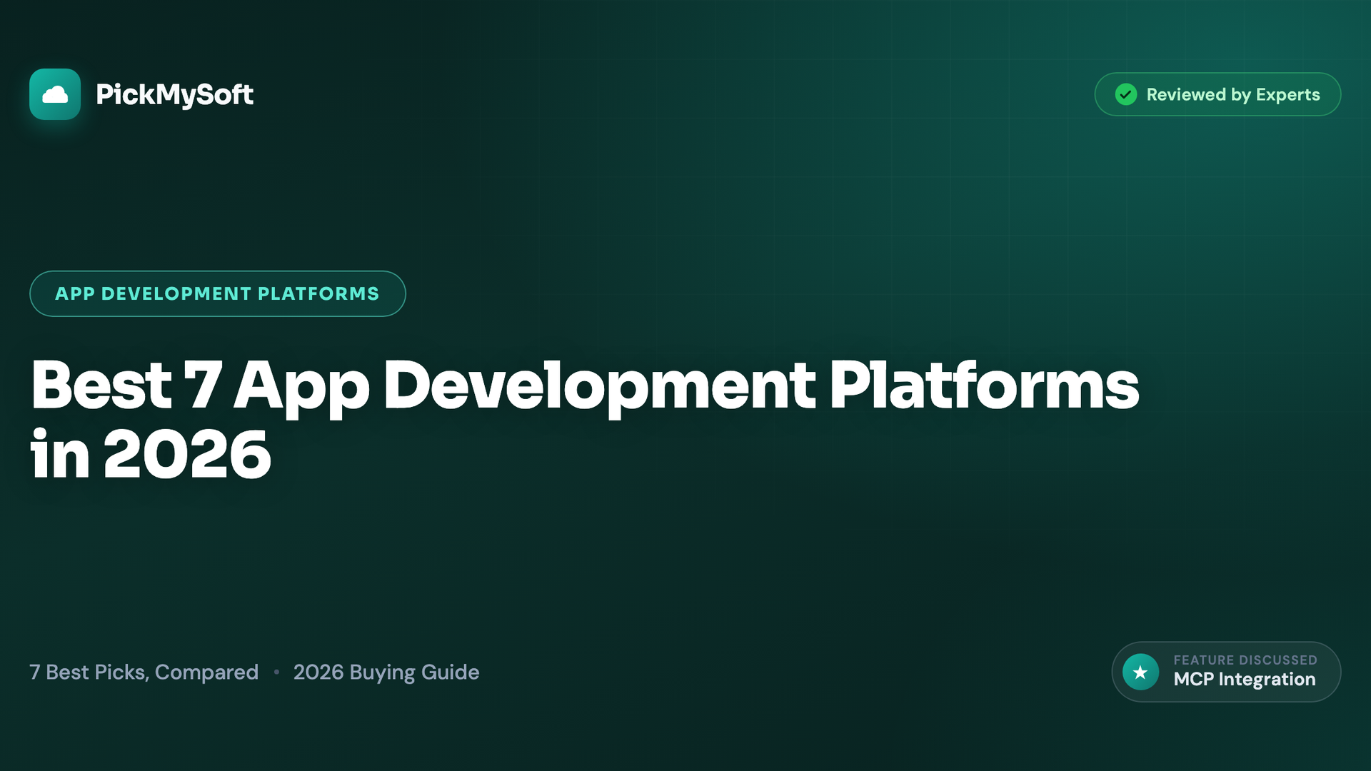 Best 7 App Development Platforms in 2026