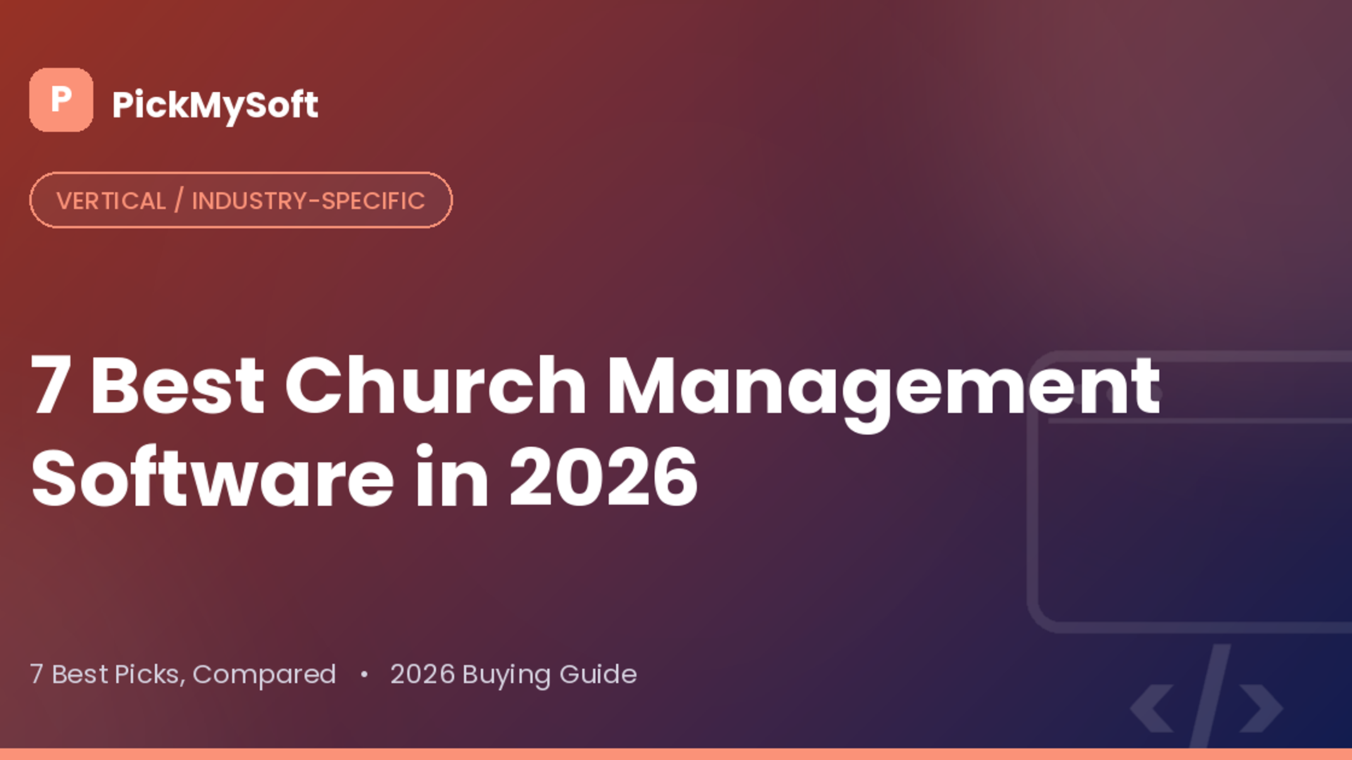 Best Church Management Software