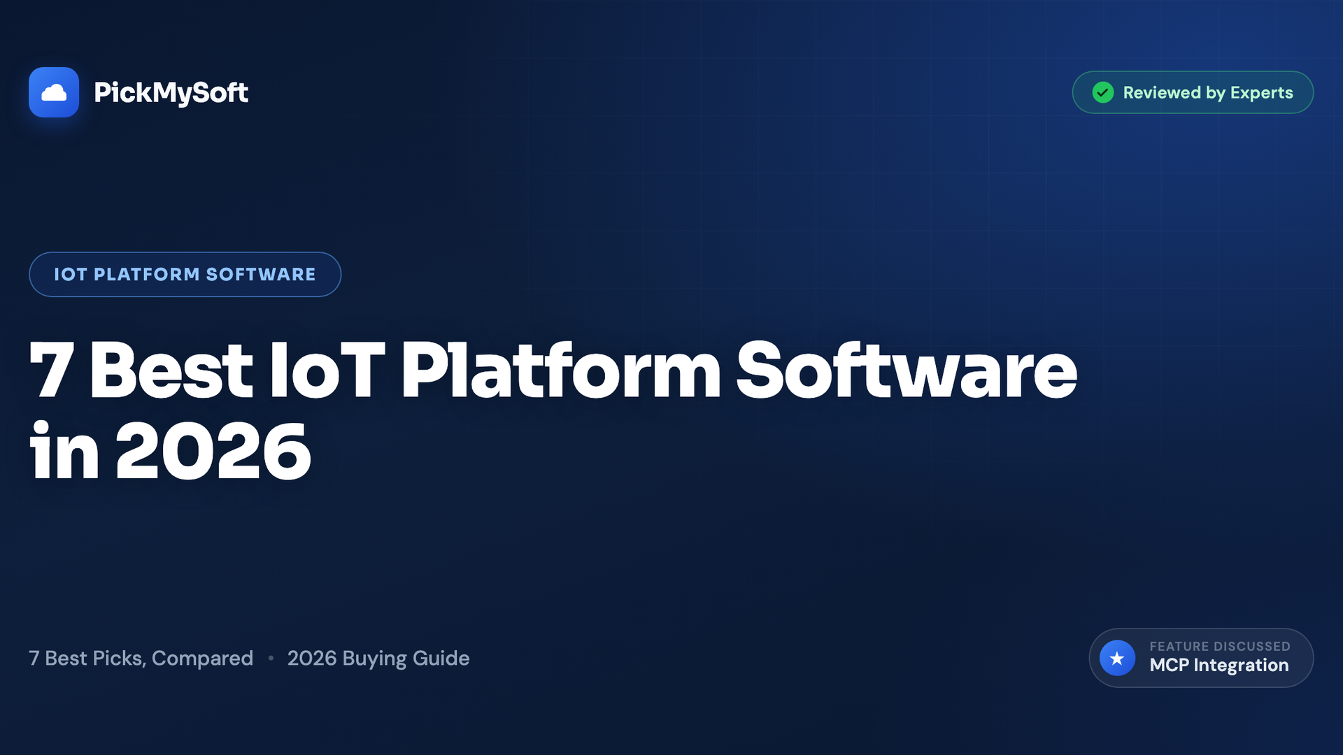 7 Best IoT Platform Software in 2026