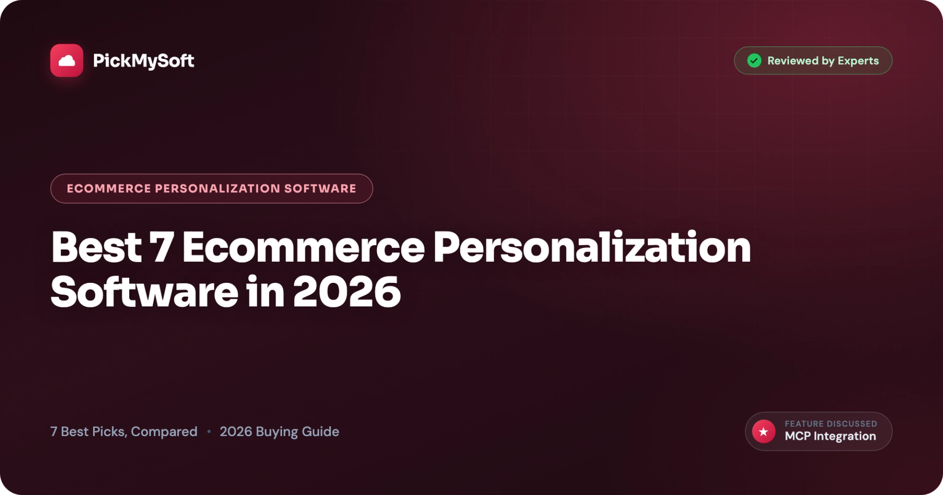 Best 7 Ecommerce Personalization Software in 2026