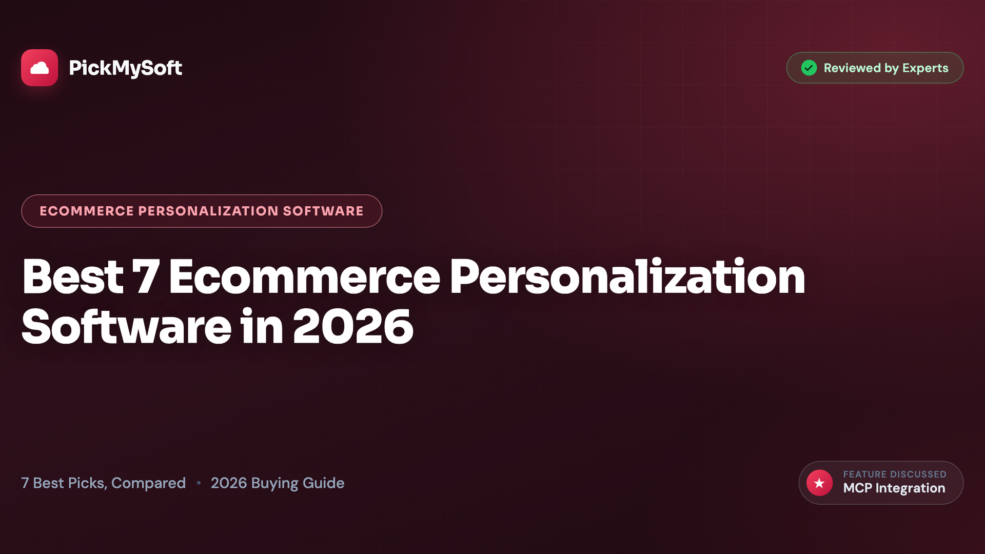 Best 7 Ecommerce Personalization Software in 2026