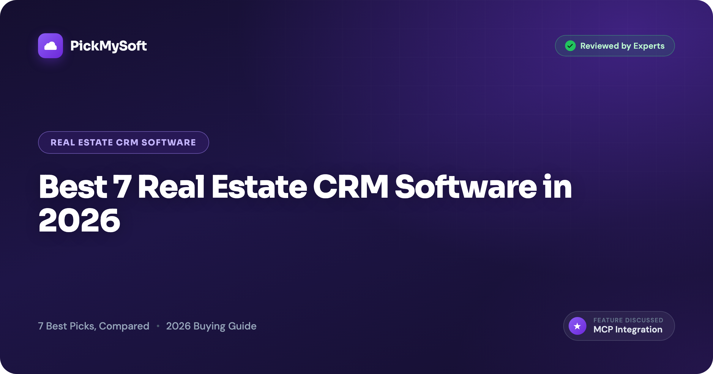 Best 7 Real Estate CRM Software in 2026