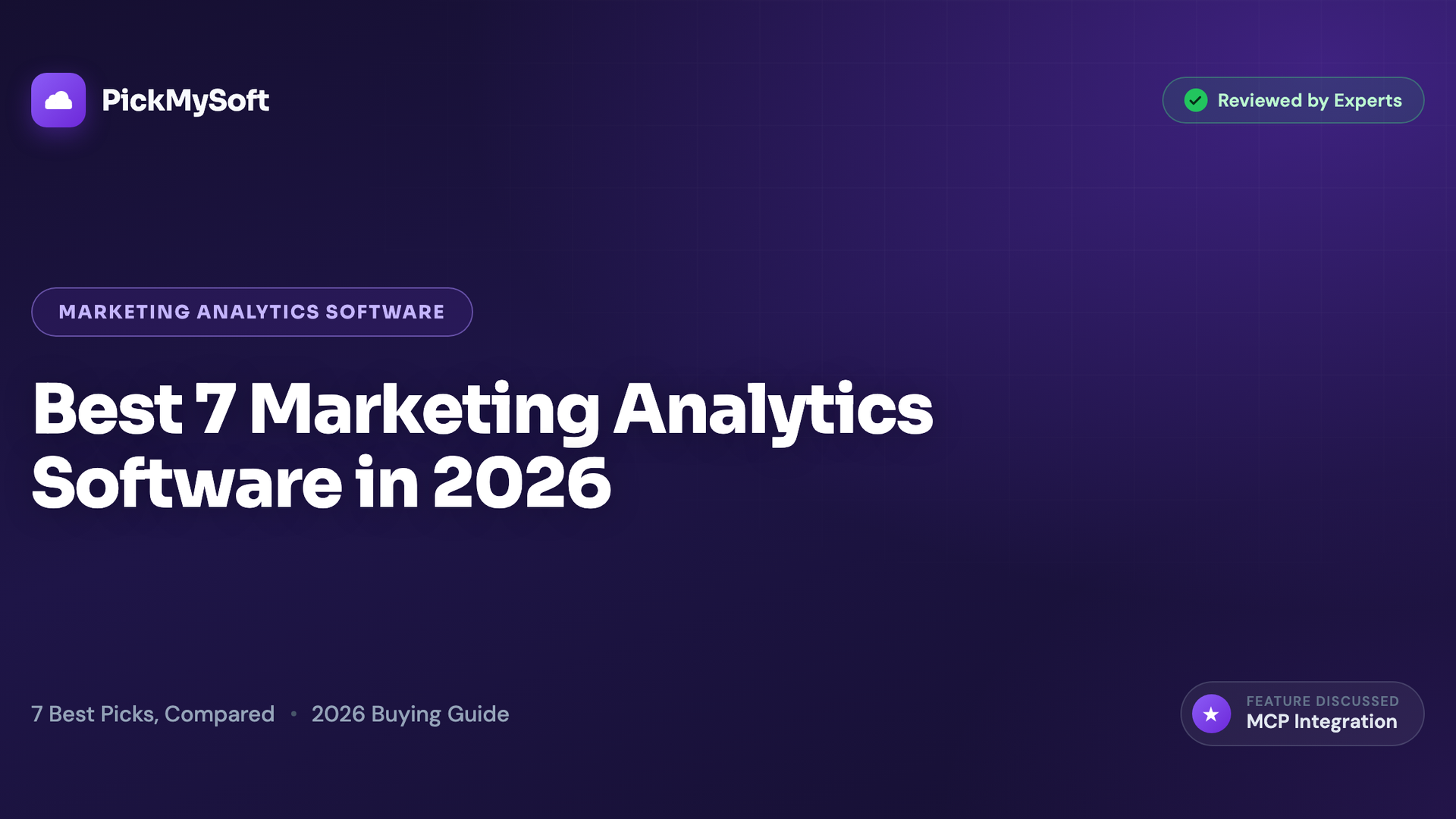 Best 7 Marketing Analytics Software in 2026