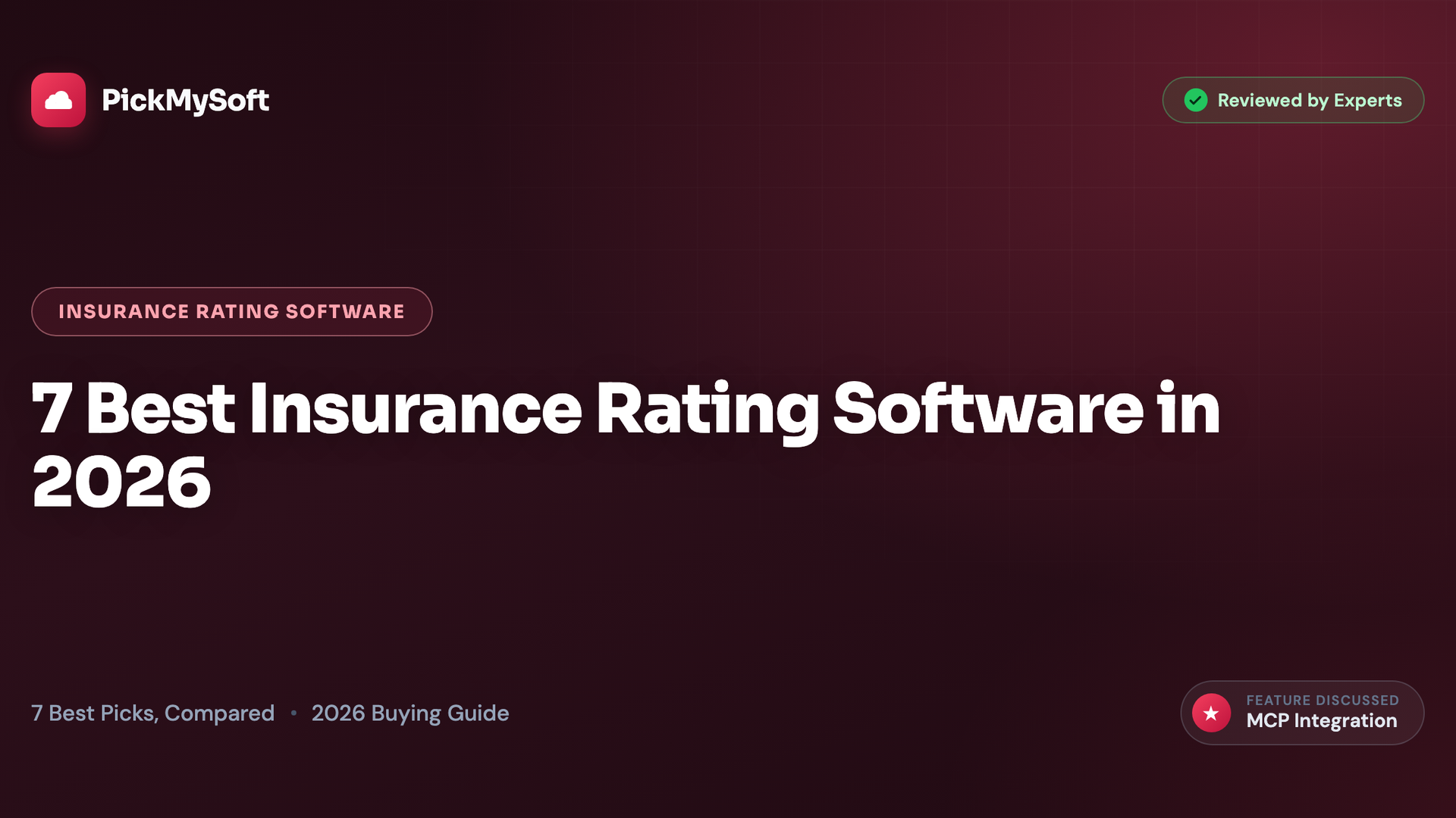 7 Best Insurance Rating Software in 2026