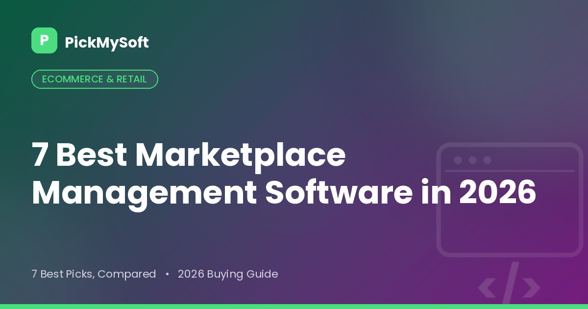 Best Marketplace Management Software