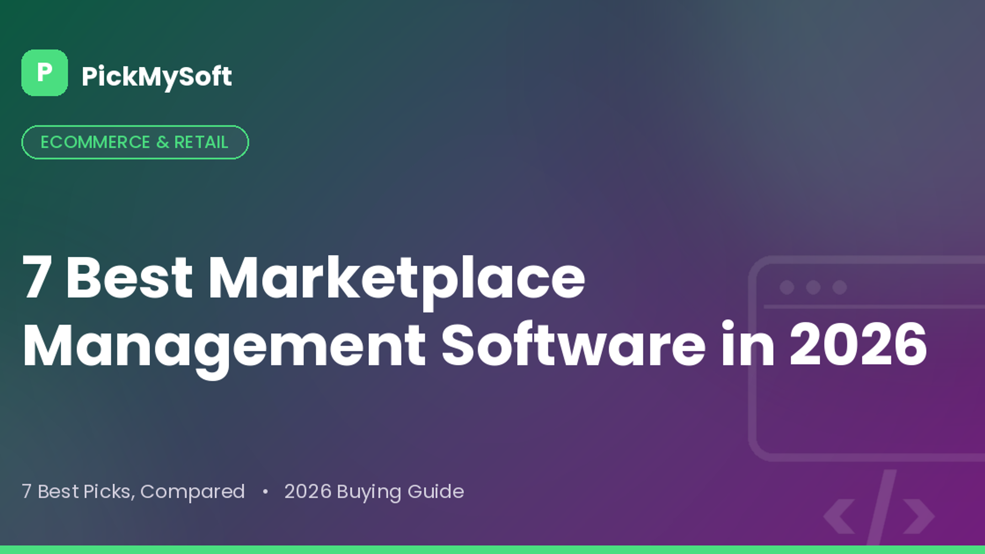 Best Marketplace Management Software