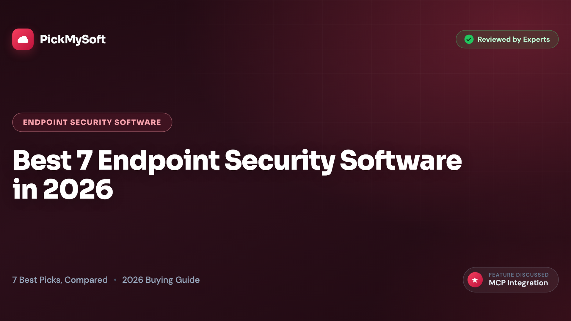 Best 7 Endpoint Security Software in 2026