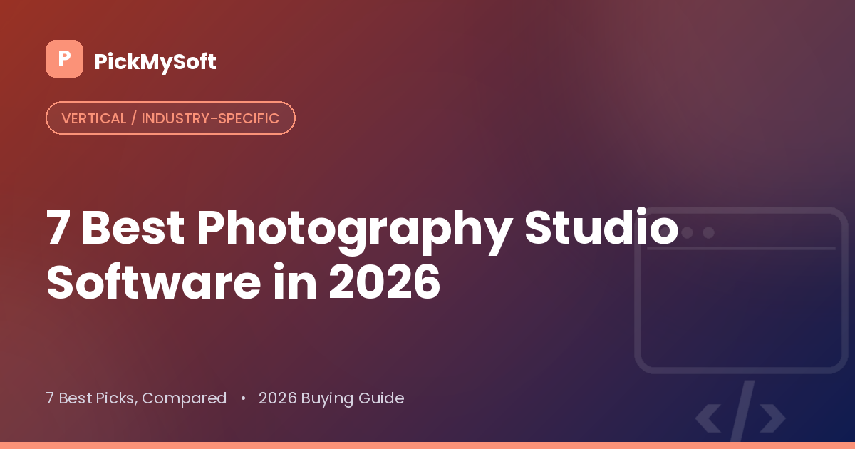 Best Photography Studio Software