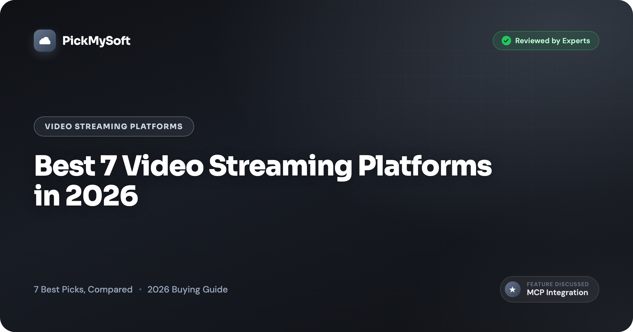 Best 7 Video Streaming Platforms in 2026