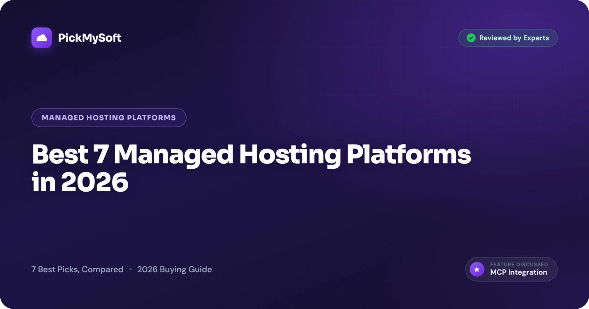 Best 7 Managed Hosting Platforms in 2026