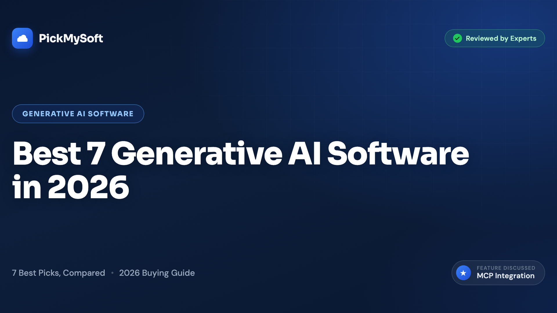 Best 7 Generative AI Software in 2026