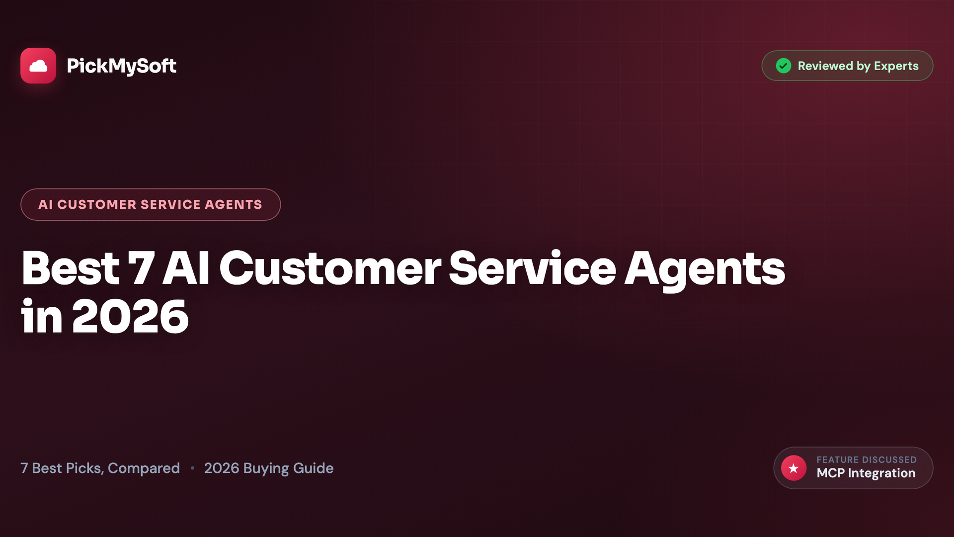 Best 7 AI Customer Service Agents in 2026