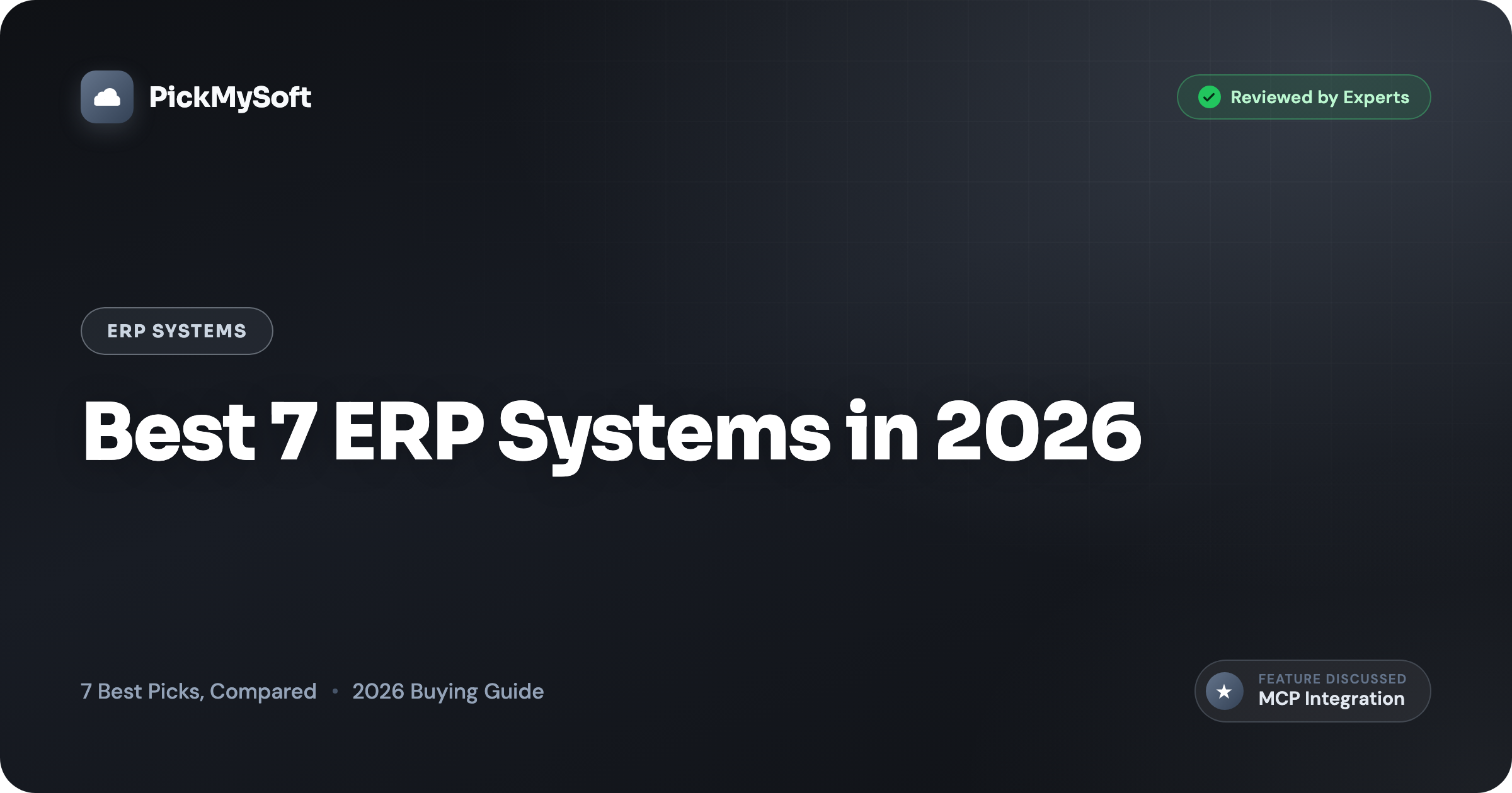 Best 7 ERP Systems in 2026