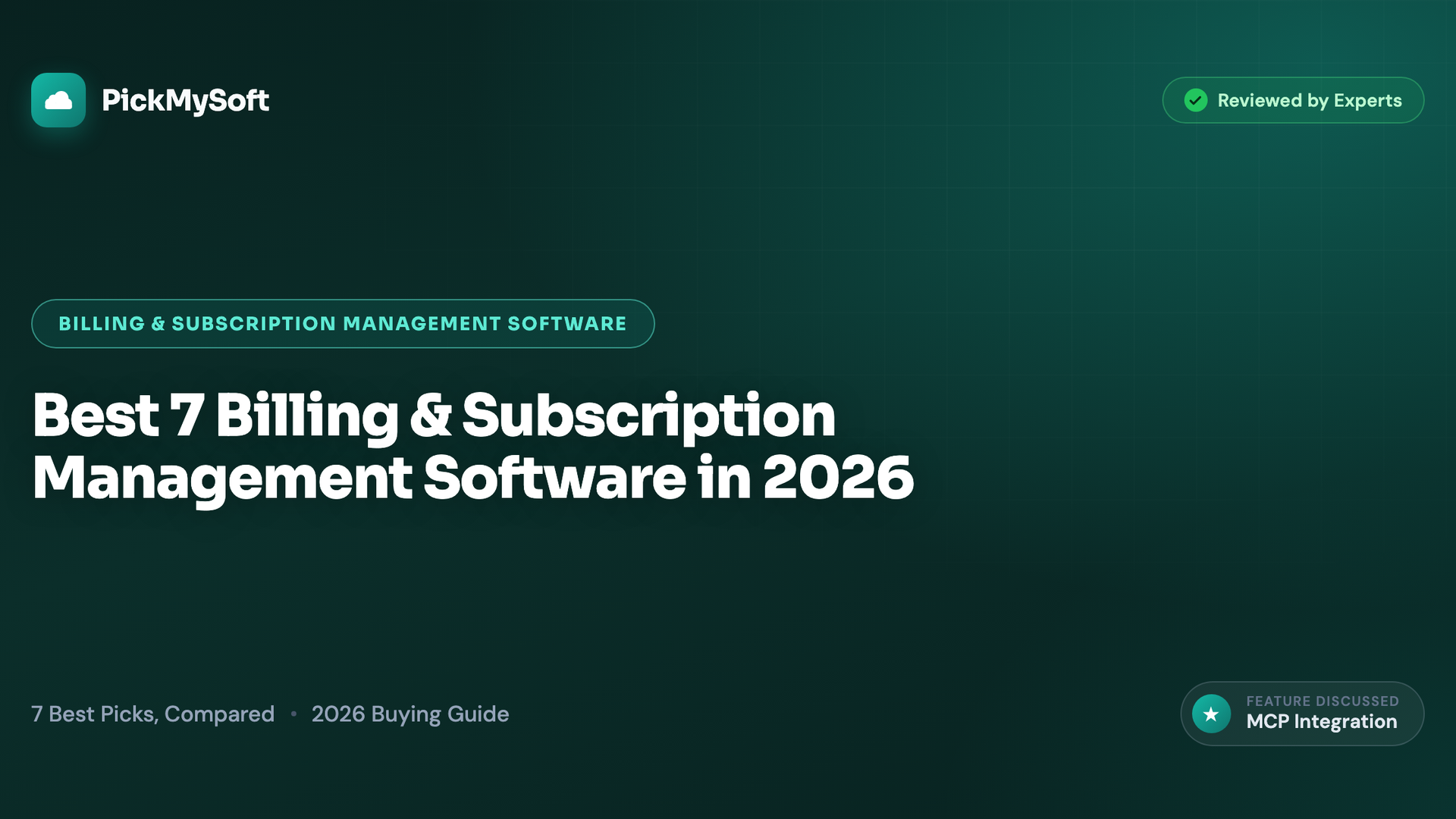 Best 7 Billing & Subscription Management Software in 2026