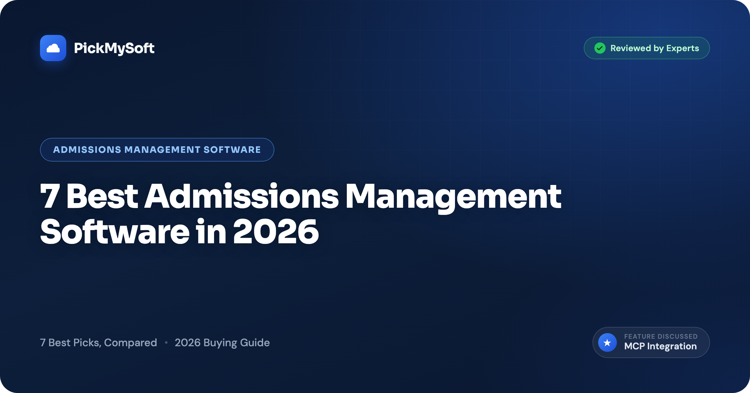 7 Best Admissions Management Software in 2026