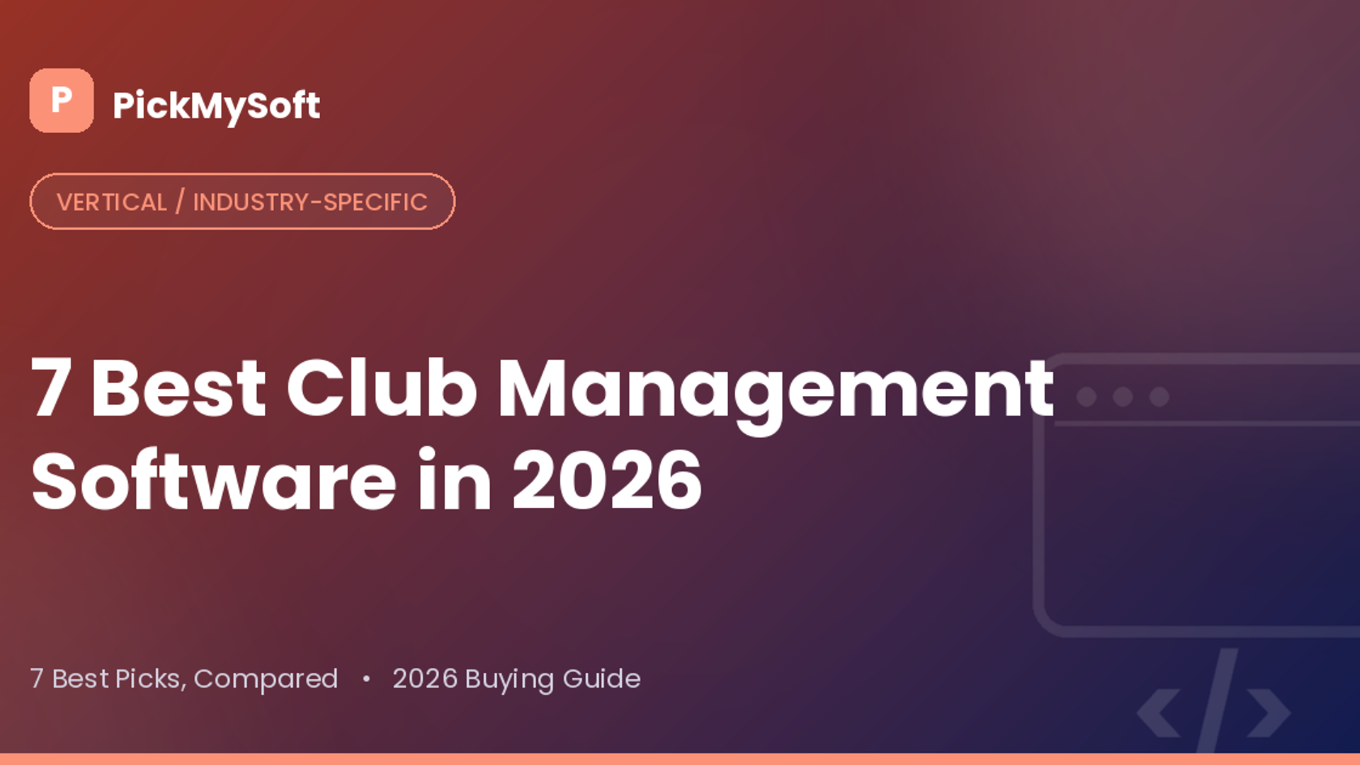 Best Club Management Software