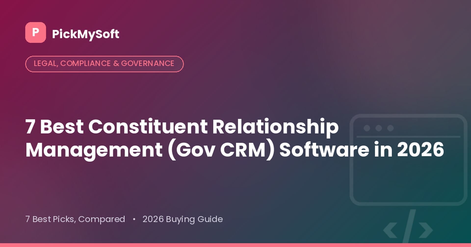 Best Constituent Relationship Management