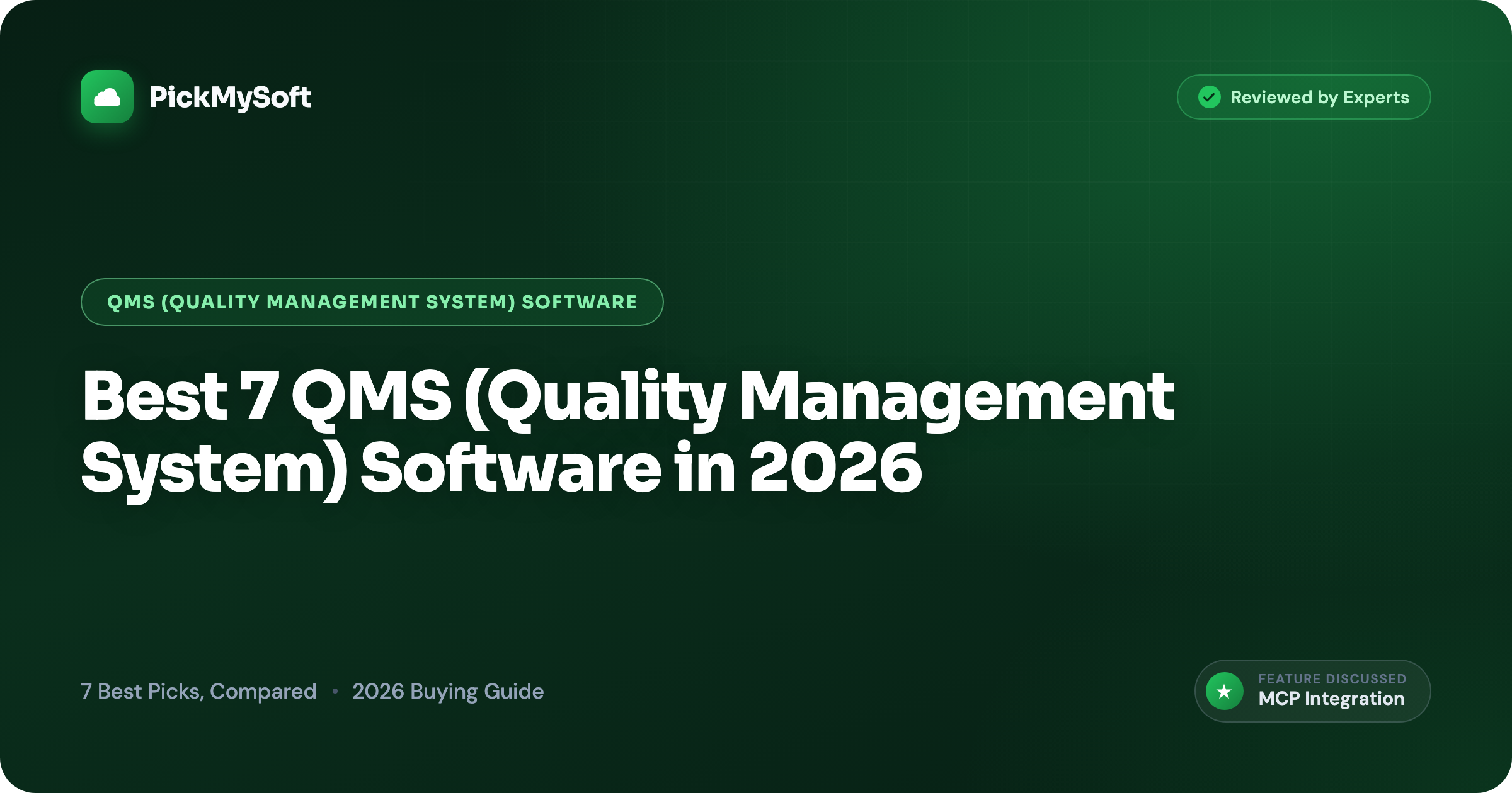 Best 7 QMS (Quality Management System) Software in 2026