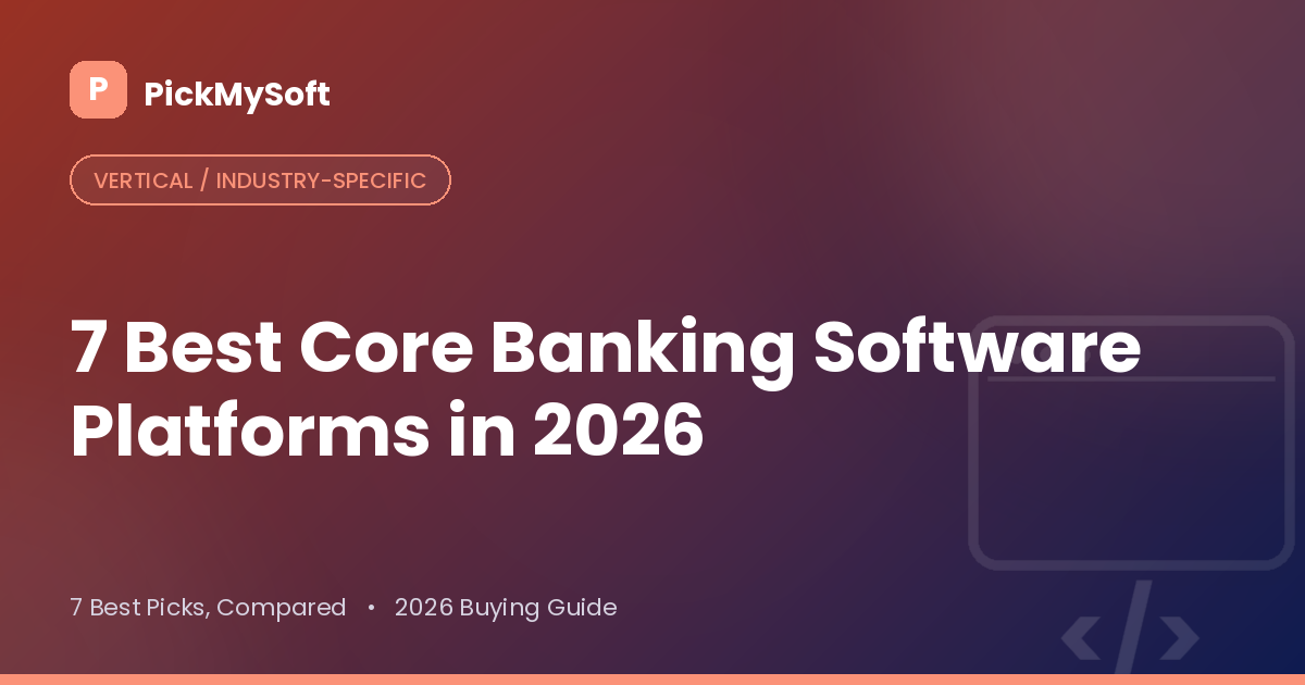 Best Core Banking Software Platforms