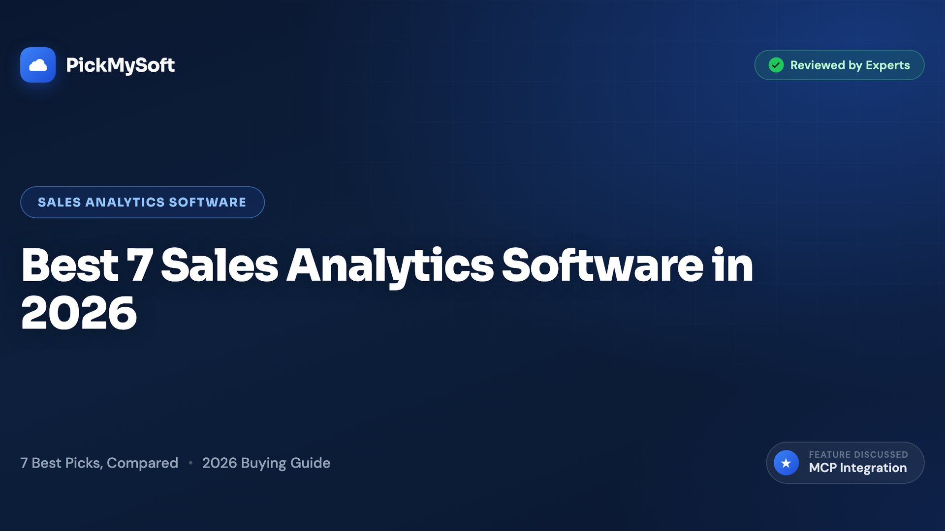 Best 7 Sales Analytics Software in 2026