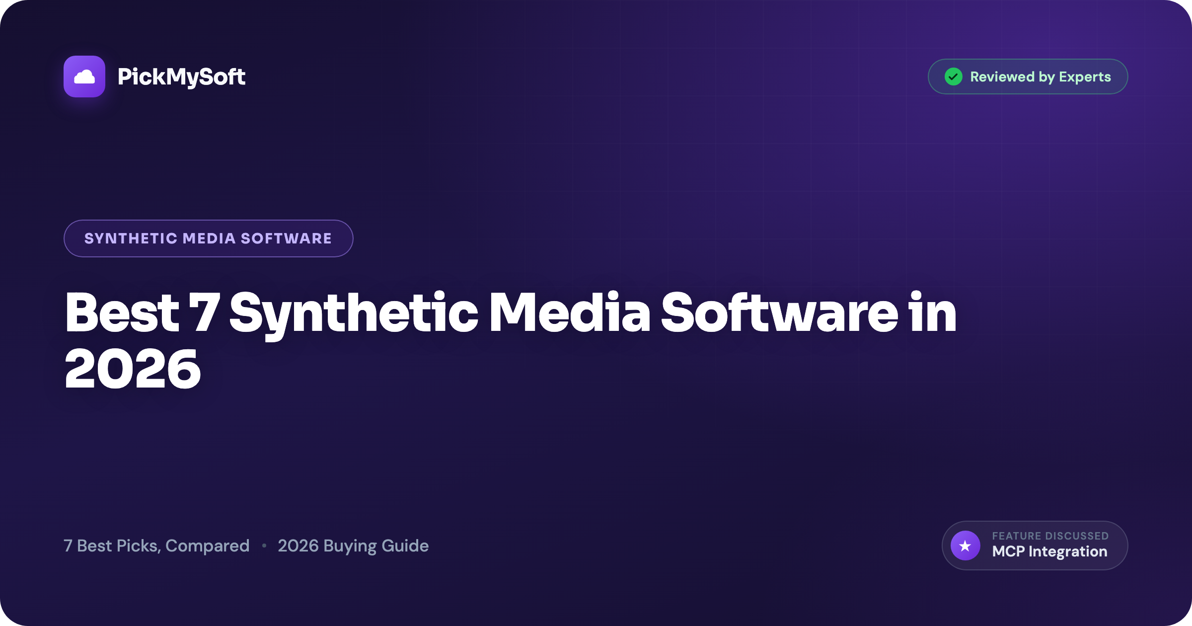 Best 7 Synthetic Media Software in 2026