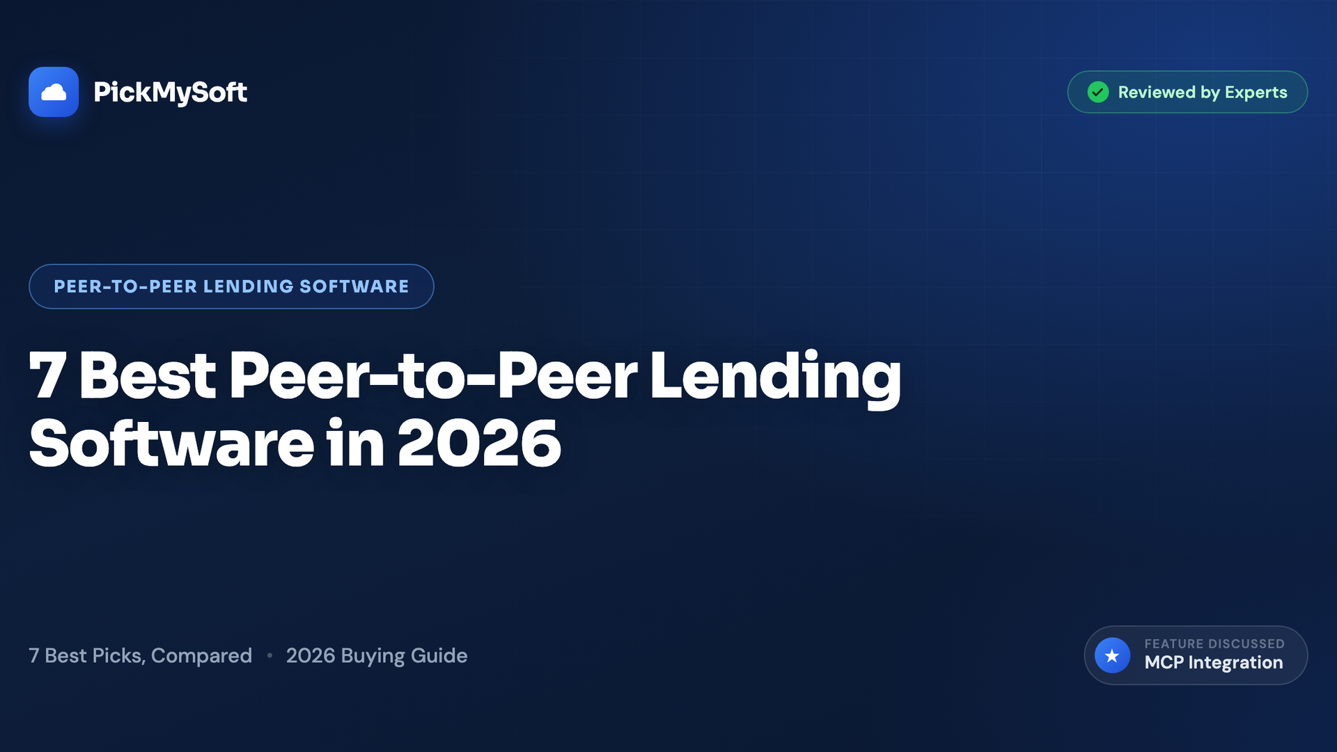 7 Best Peer-to-Peer Lending Software in 2026