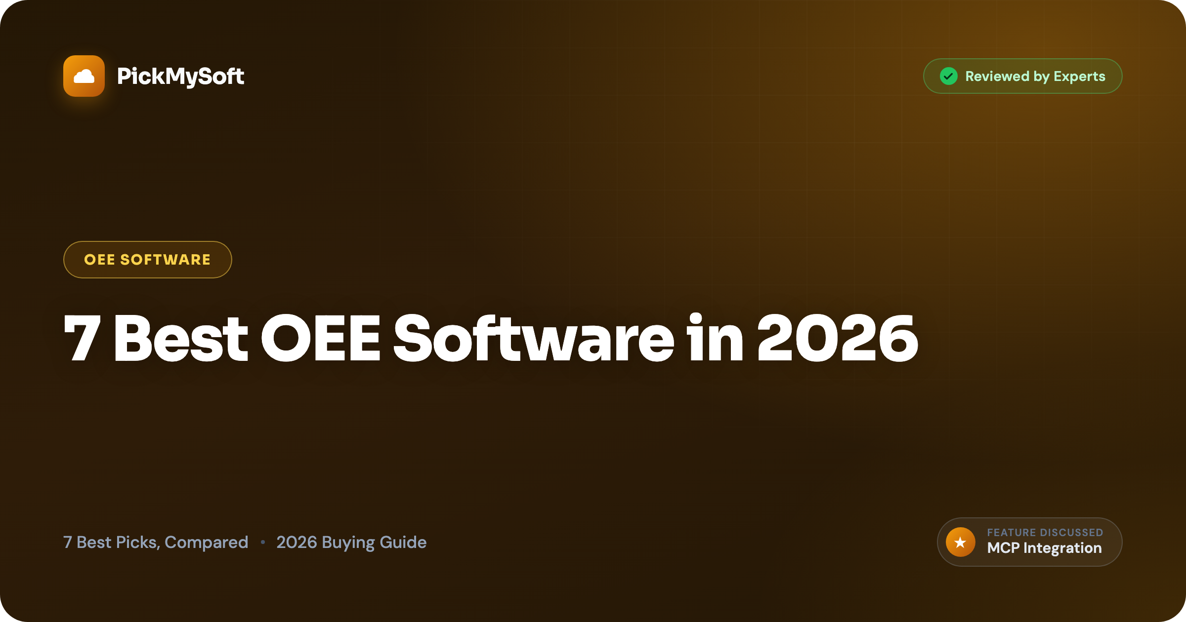7 Best OEE Software in 2026