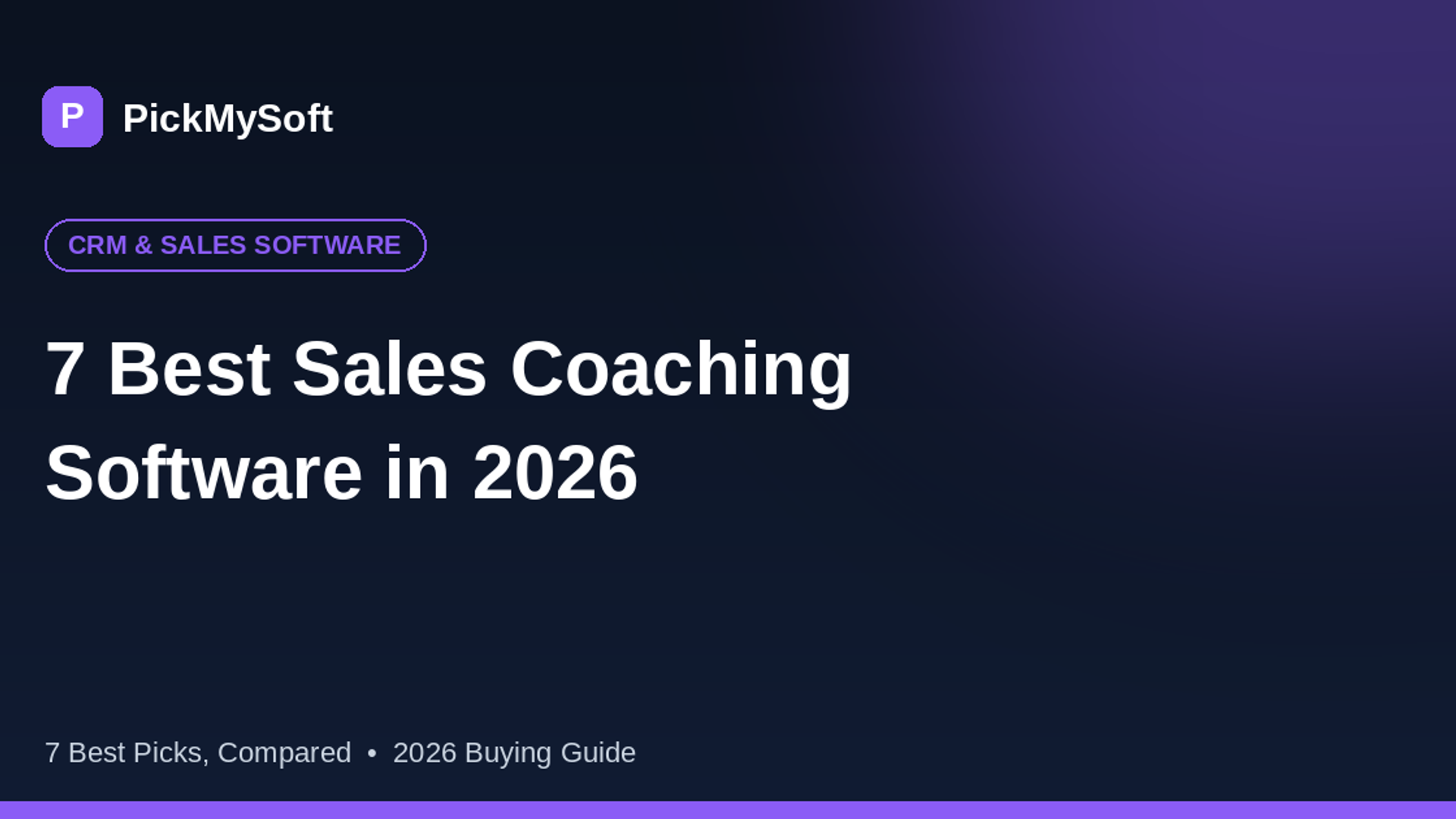 7 Best Sales Coaching Software in 2026