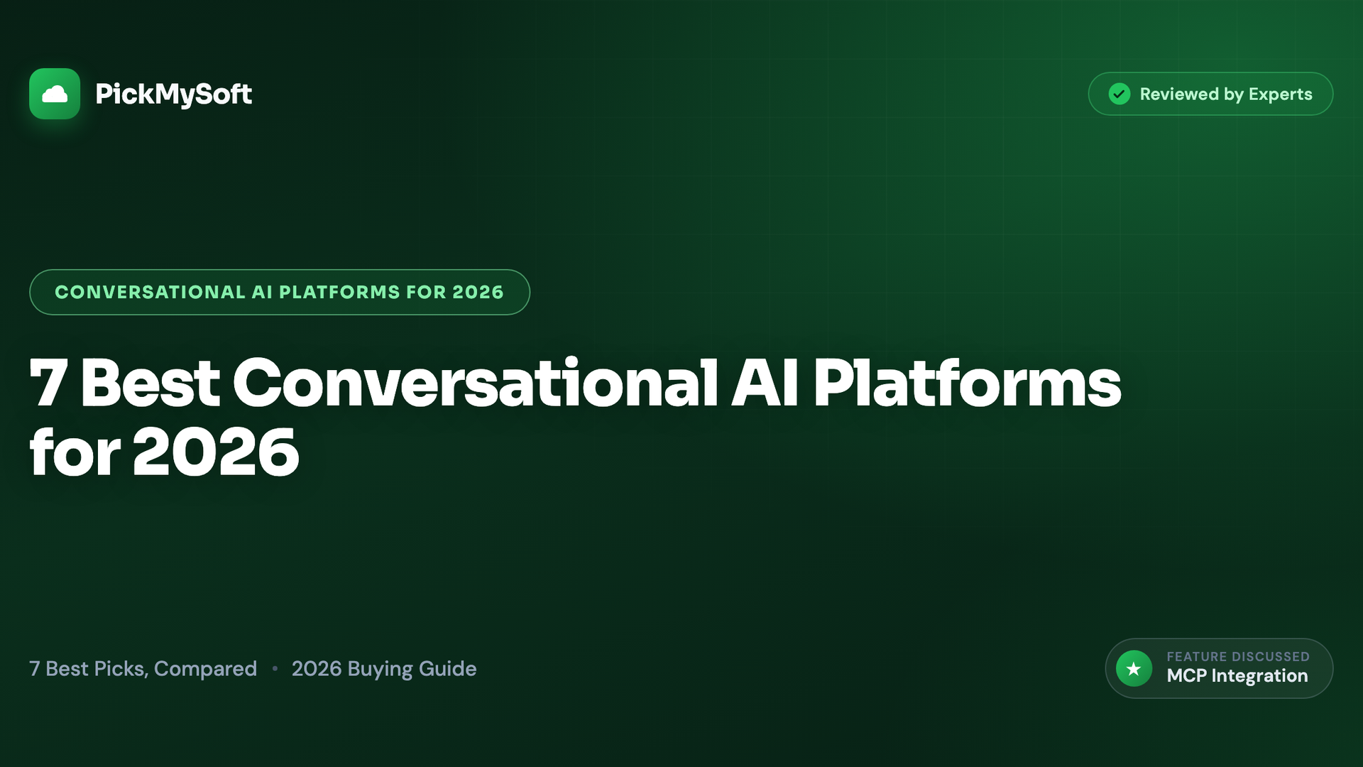 7 Best Conversational AI Platforms for 2026