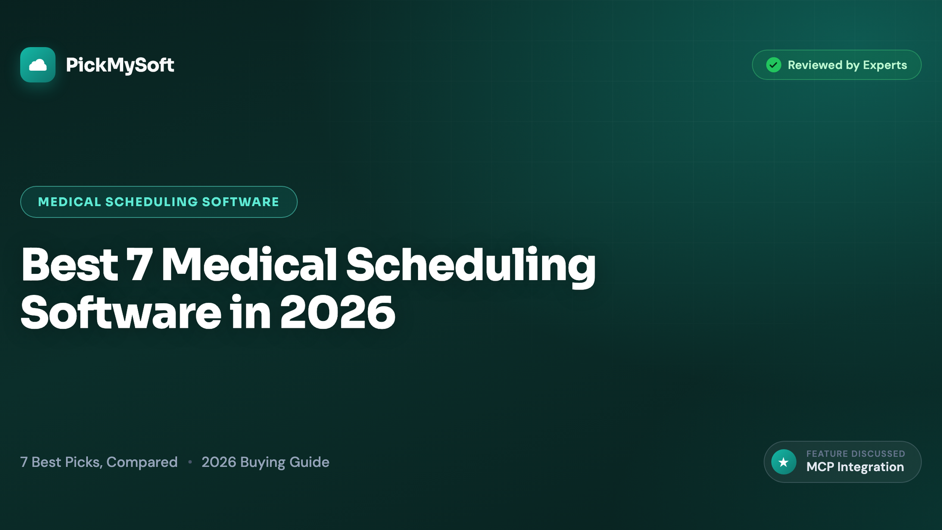 Best 7 Medical Scheduling Software in 2026