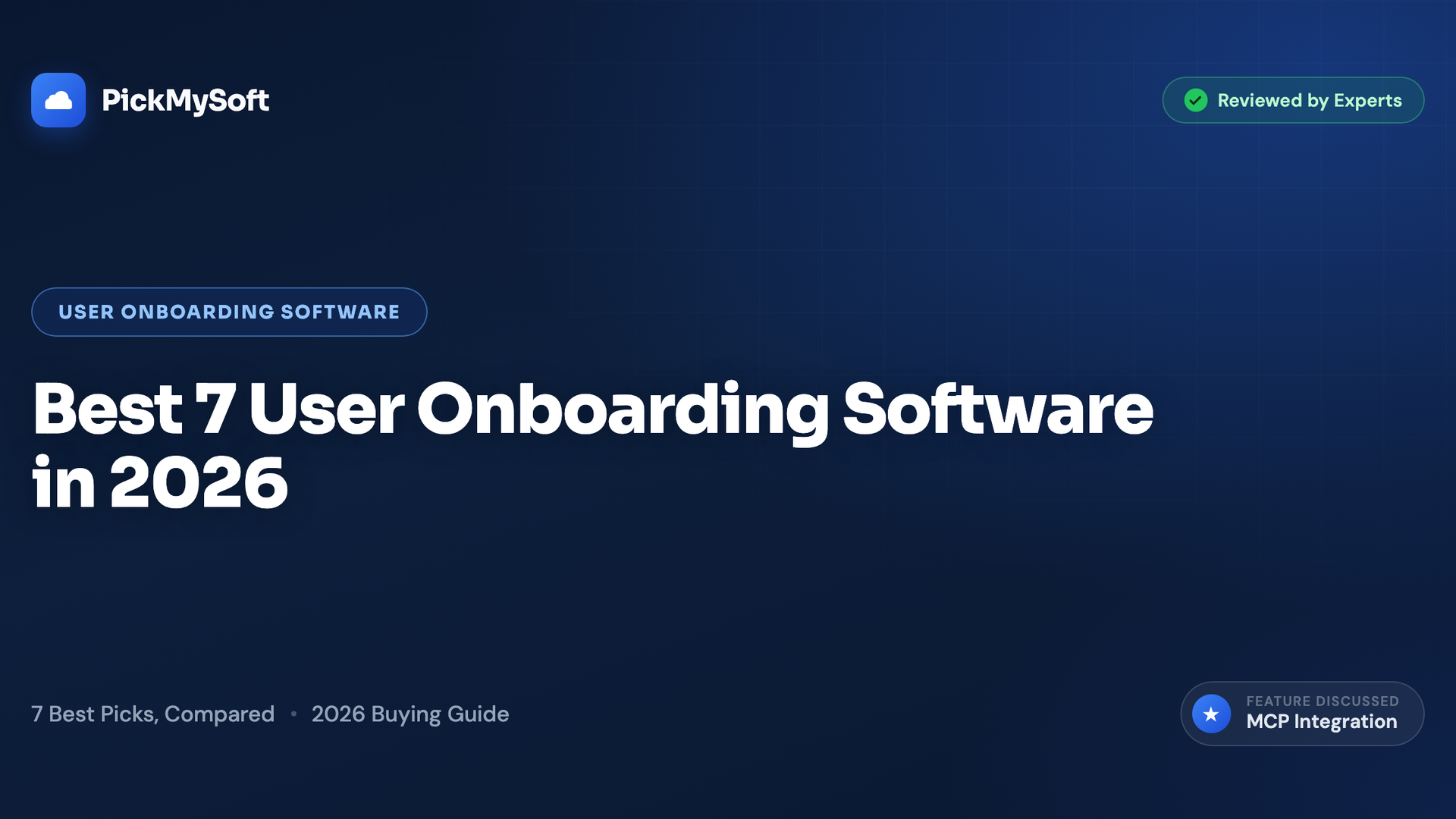 Best 7 User Onboarding Software in 2026
