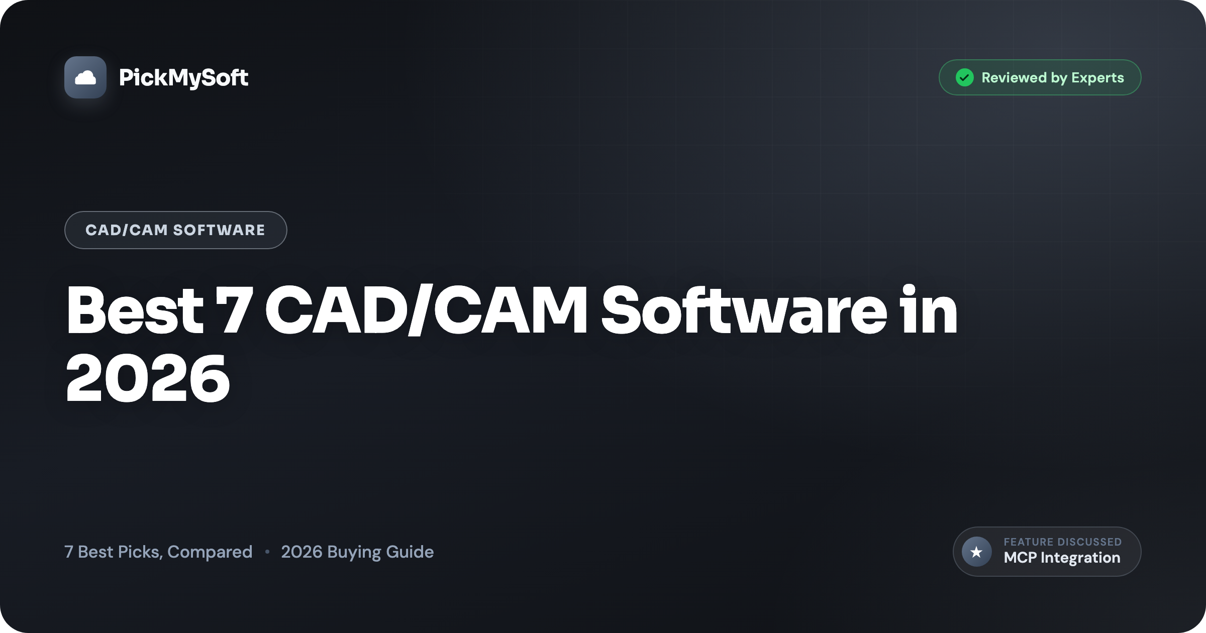 Best 7 CAD/CAM Software in 2026