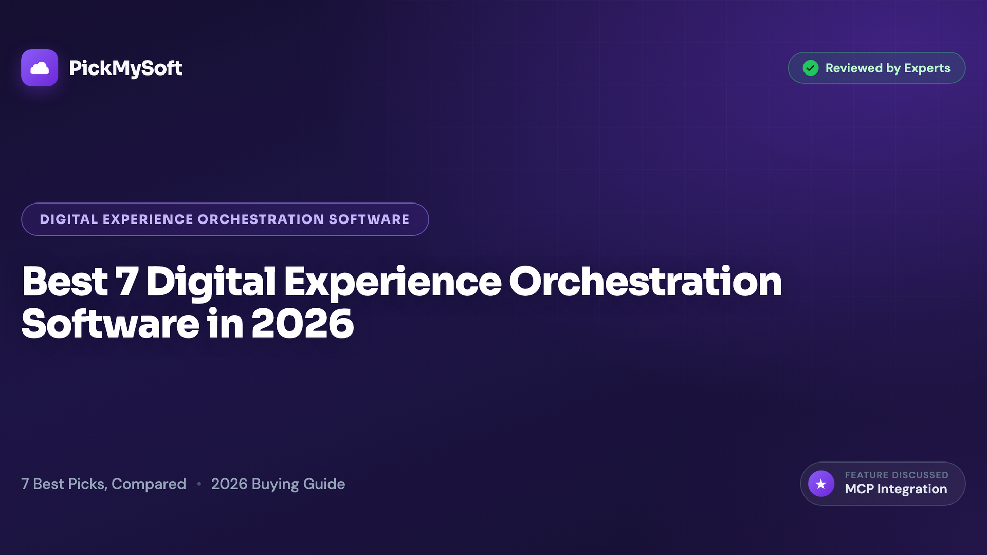 Best 7 Digital Experience Orchestration Software in 2026