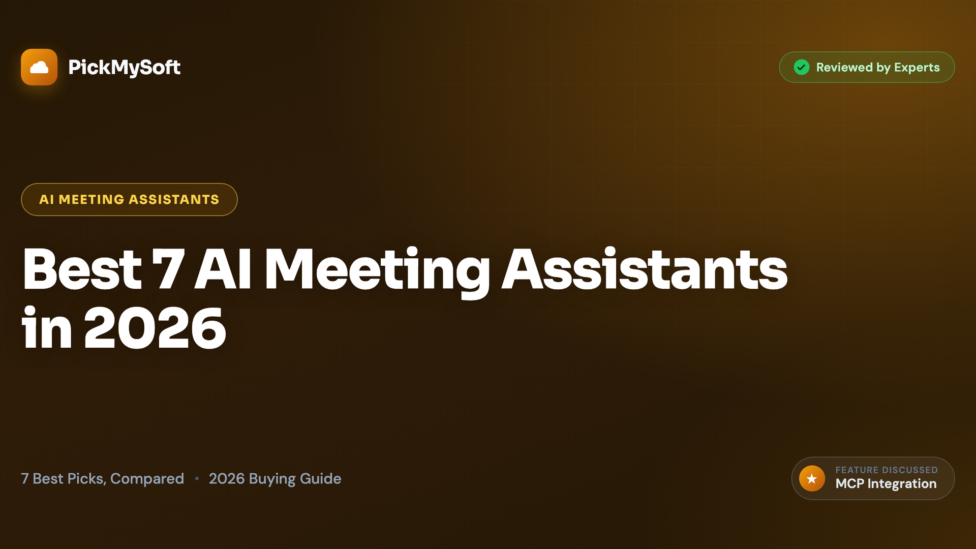 Best 7 AI Meeting Assistants in 2026