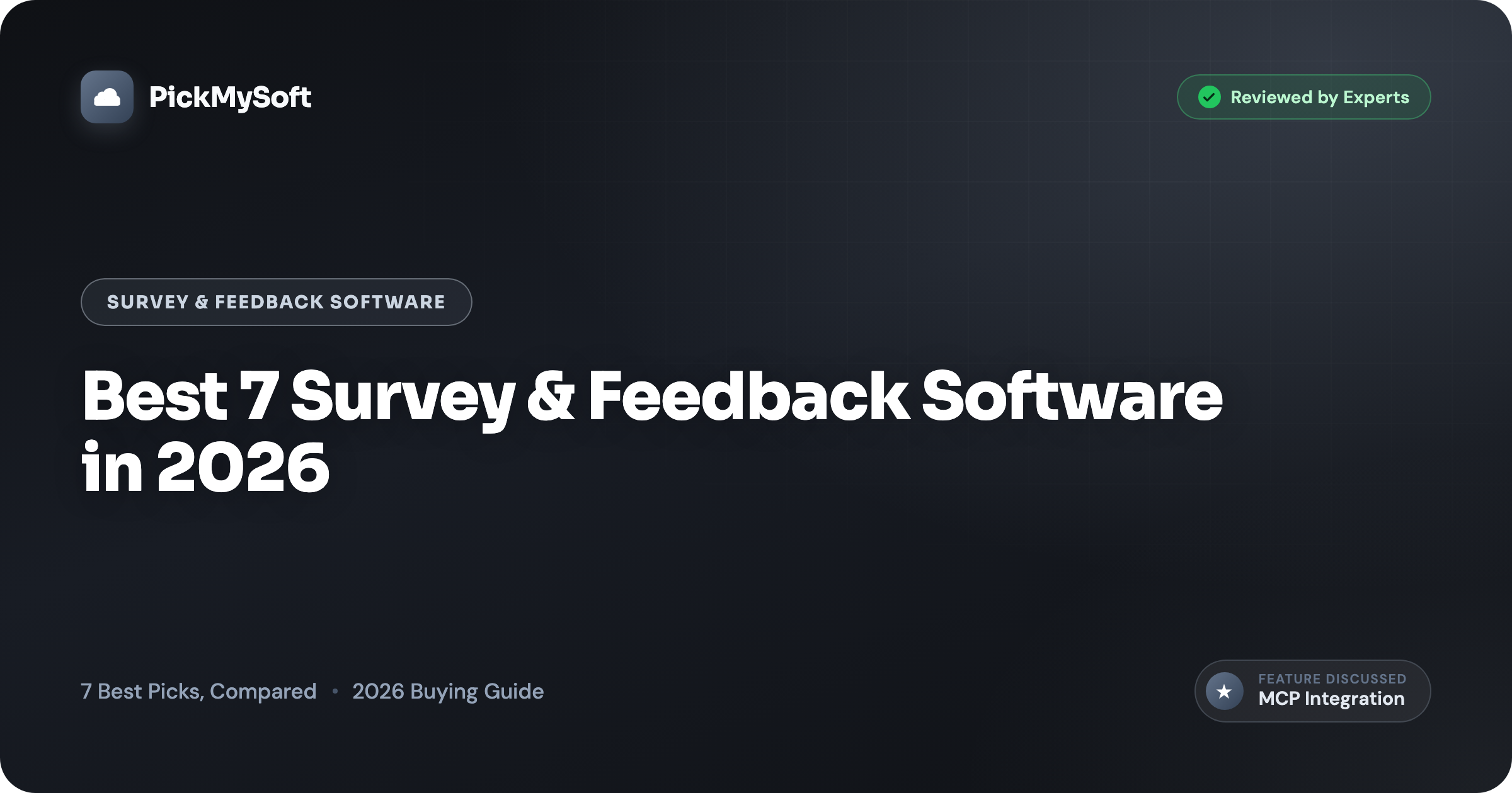 Best 7 Survey & Feedback Software in 2026